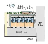 ★手数料０円★東大和市向原　月極駐車場（LP）